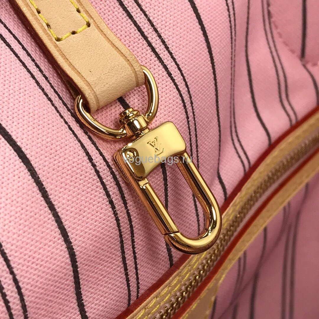 LV M41245 Louis Vuitton N41362 Neverfull PM Monogram Bag Pink - Voguebags