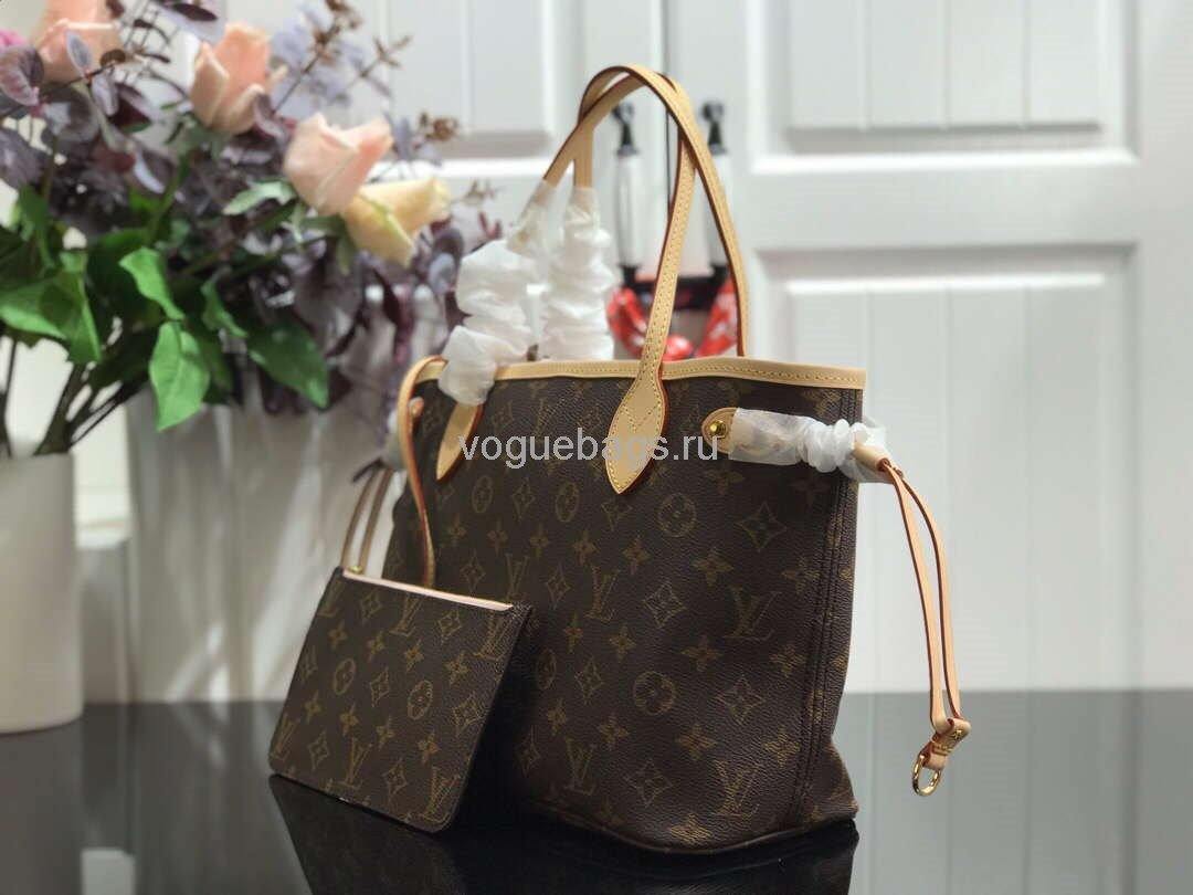 LV M41245 Louis Vuitton N41362 Neverfull PM Monogram Bag Red - Voguebags