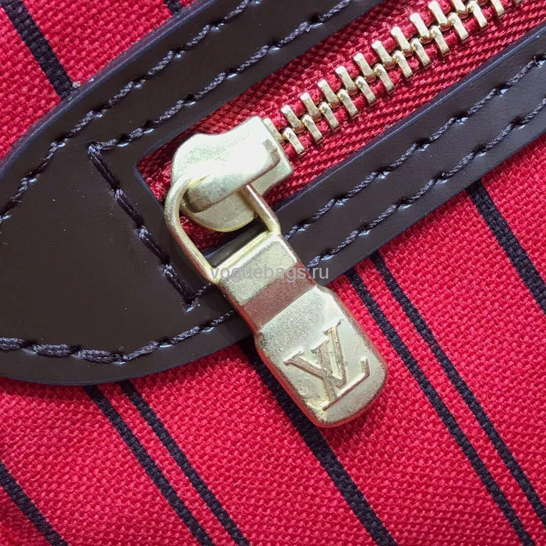 LV M41358 Louis Vuitton Neverfull MM Damier Ebene N41603 Bag - Voguebags