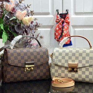 LV M41581 Louis Vuitton Croisette Damier Azur N53000 Bag - Voguebags