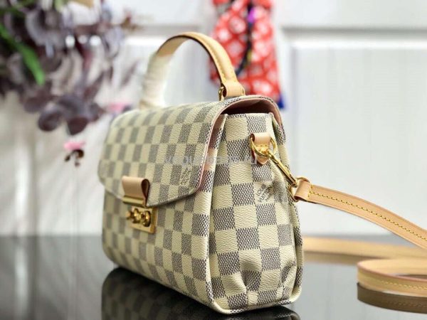 LV M41581 Louis Vuitton Croisette Damier Azur N53000 Bag - Voguebags