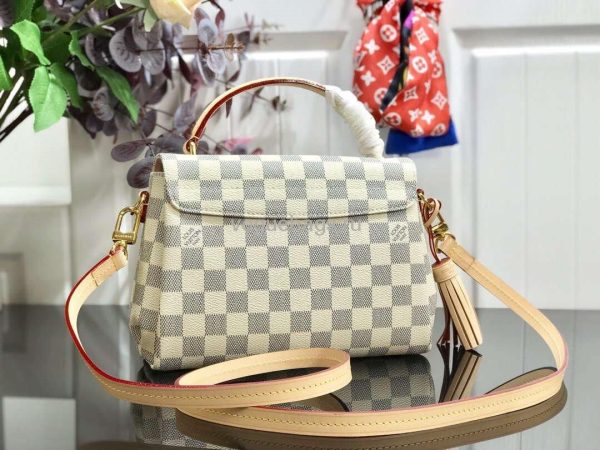 LV M41581 Louis Vuitton Croisette Damier Azur N53000 Bag - Voguebags