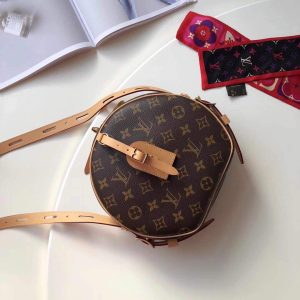 LV M43514 Louis Vuitton Petite Boite Chapeau Monogram Canvas - luxibagsmall