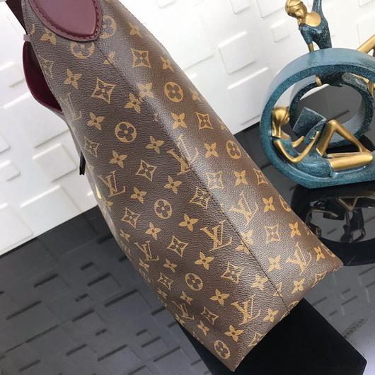 LV M43546 Louis Vuitton M43630 Lockme Hobo Monogram Bag M43769 Wine Red - luxibagsmall