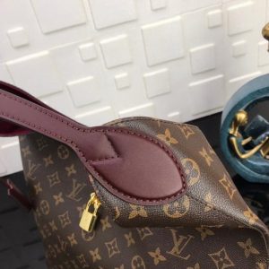 LV M43546 Louis Vuitton M43630 Lockme Hobo Monogram Bag M43769 Wine Red - luxibagsmall