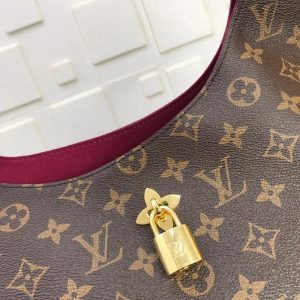 LV M43546 Louis Vuitton M43630 Lockme Hobo Monogram Bag M43769 Wine Red - luxibagsmall