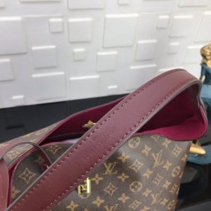 LV M43546 Louis Vuitton M43630 Lockme Hobo Monogram Bag M43769 Wine Red - luxibagsmall