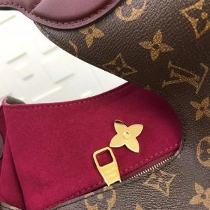 LV M43546 Louis Vuitton M43630 Lockme Hobo Monogram Bag M43769 Wine Red - luxibagsmall