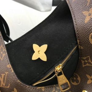 LV M43546 Louis Vuitton M43630 Lockme Hobo Monogram Bag M43769 Black - luxibagsmall