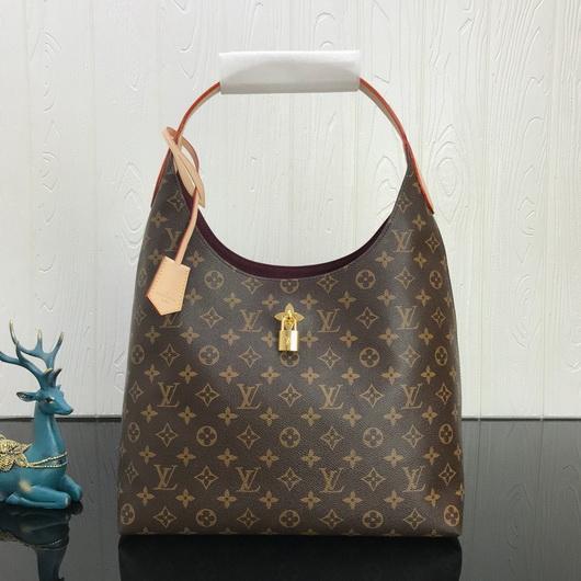 LV M43769 Louis Vuitton M43630 Lockme Hobo Monogram M43546 Bag Beige - luxibagsmall