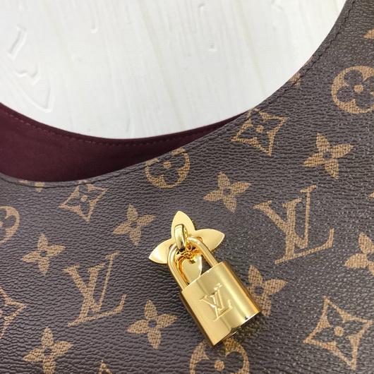 LV M43769 Louis Vuitton M43630 Lockme Hobo Monogram M43546 Bag Beige - luxibagsmall