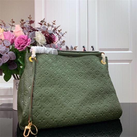 LV M43876 Louis Vuitton Artsy MM M41066 Bag Monogram Green - luxibagsmall