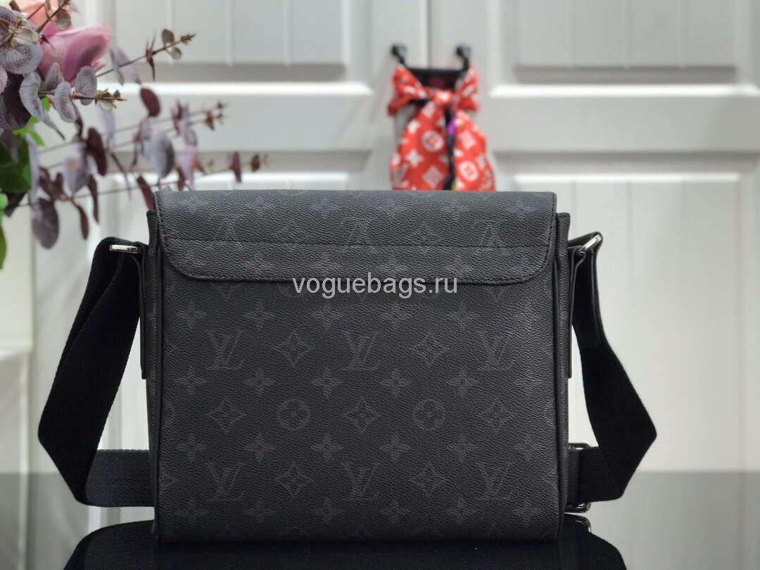 LV M44000 Louis Vuitton District PM Monogram Eclipse Canvas Bag - Voguebags