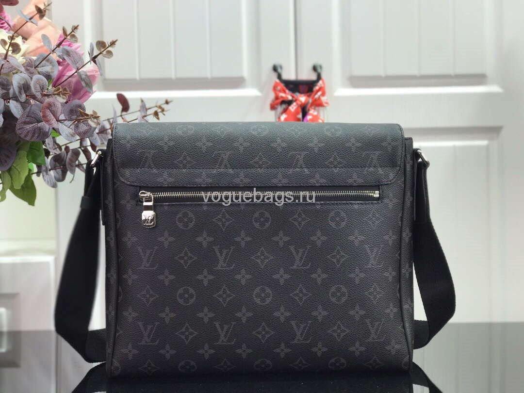 LV M44001 Louis Vuitton District MM Monogram Eclipse Canvas M44000 Bag - Voguebags