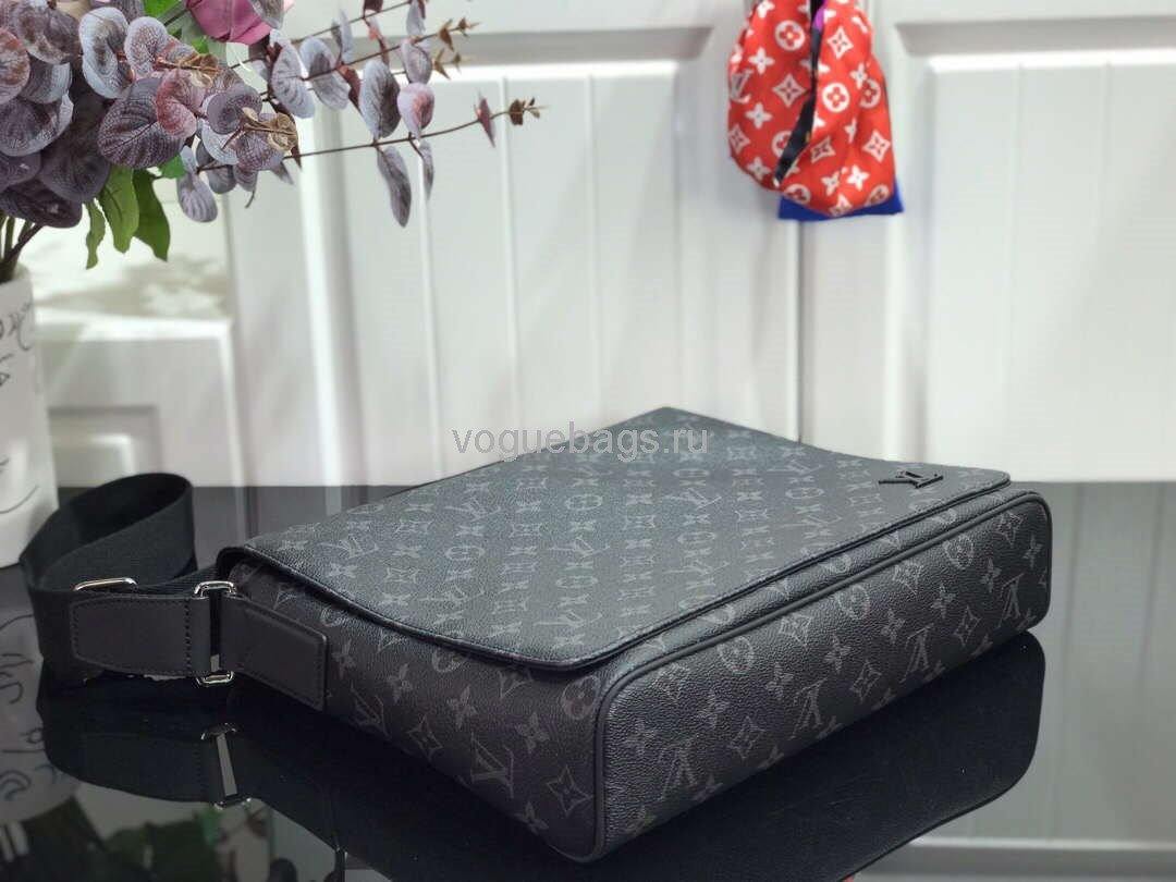 LV M44001 Louis Vuitton District MM Monogram Eclipse Canvas M44000 Bag - Voguebags