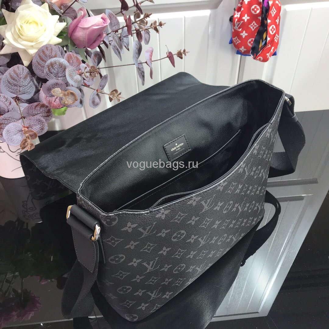 LV M44001 Louis Vuitton District MM Monogram Eclipse Canvas M44000 Bag - Voguebags