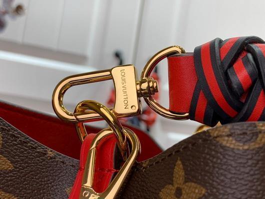 LV M44021 Louis Vuitton M44022 NÉONOÉ Shoulder Bag Red - luxibagsmall