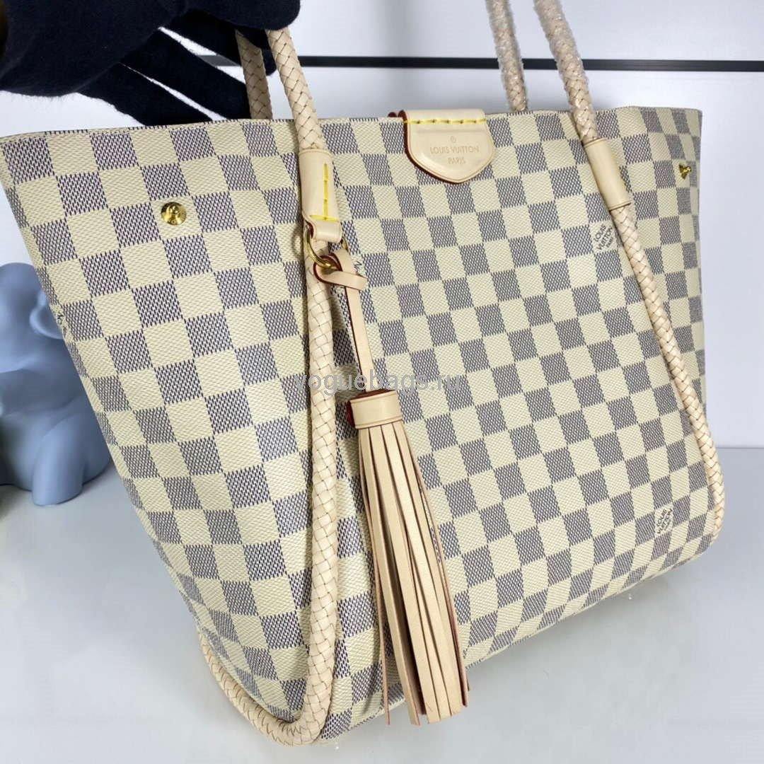 LV M44027 Louis Vuitton Tournelle MM Damier Ebene Bag - Voguebags