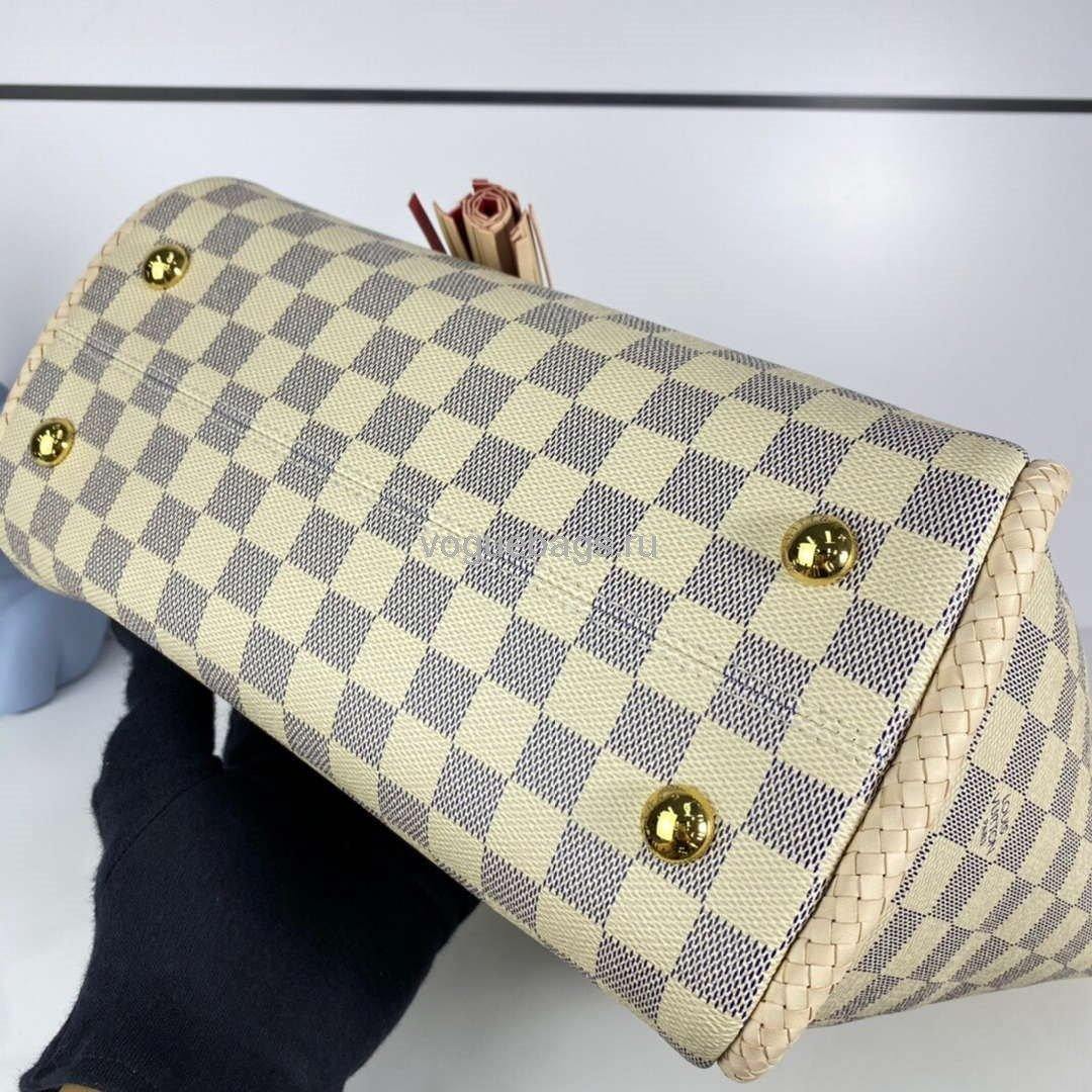 LV M44027 Louis Vuitton Tournelle MM Damier Ebene Bag - Voguebags