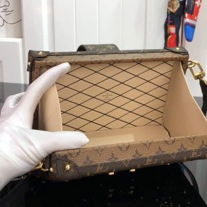 LV M44154 Louis Vuitton Petite Malle Monogram Reverse M44199 Bag - Voguebags