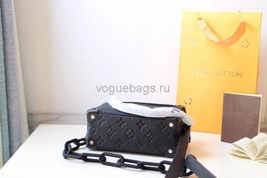 LV M44480 Louis Vuitton Mini Soft Trunk Monogram Black M44735 Bag - Voguebags