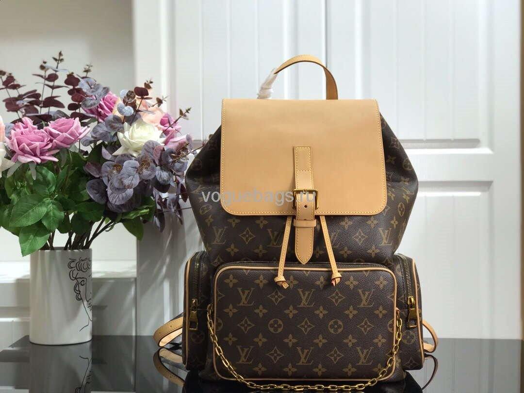 LV M44658 Louis Vuitton Backpack Trio Travel Bag Monogram - Voguebags