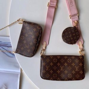 LV M44840 Louis Vuitton Multi Pochette M44813 Bag Pink - luxibagsmall