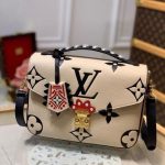 LV M45384 Louis vuitton M45385 Crafty Pochette Metis Monogram Beige - luxibagsmall