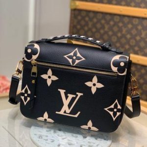 LV M45385 Louis vuitton M45384 Crafty Pochette Metis Monogram Black - luxibagsmall