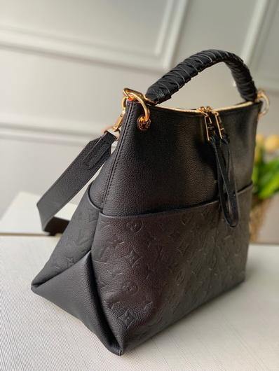 LV M45522 Louis Vuitton Maida Hobo Tote Bag Black - luxibagsmall