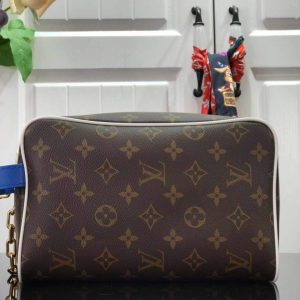 LV M45588 Louis Vuitton X NBA Cloakroom Dopp Kit Monogram Canvas - luxibagsmall