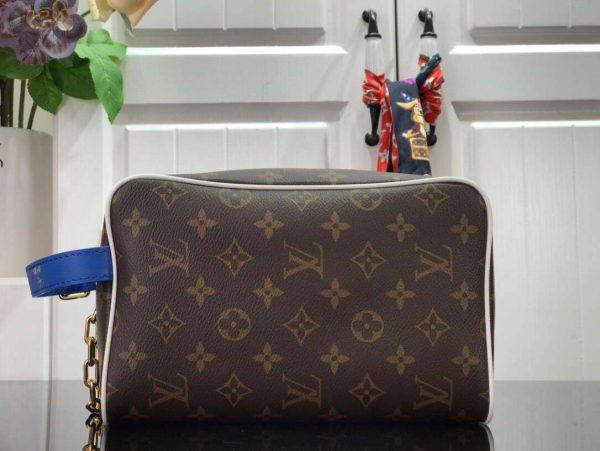 LV M45588 Louis Vuitton X NBA Cloakroom Dopp Kit Monogram Canvas - luxibagsmall