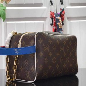 LV M45588 Louis Vuitton X NBA Cloakroom Dopp Kit Monogram Canvas - luxibagsmall