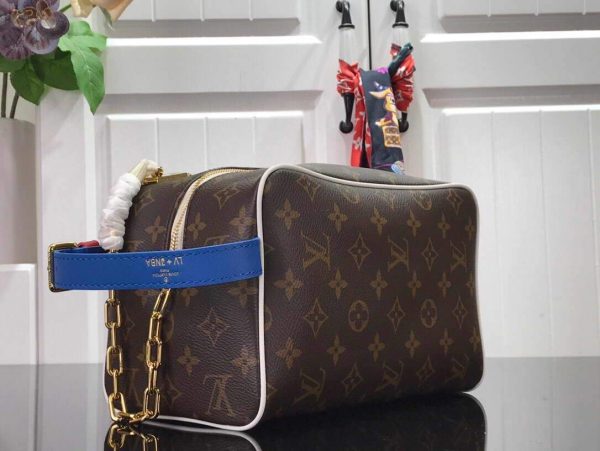 LV M45588 Louis Vuitton X NBA Cloakroom Dopp Kit Monogram Canvas - luxibagsmall