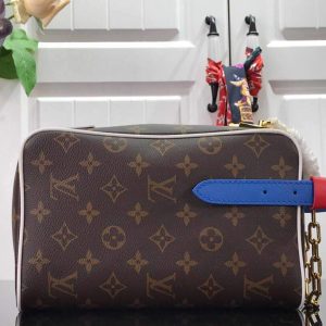 LV M45588 Louis Vuitton X NBA Cloakroom Dopp Kit Monogram Canvas - luxibagsmall