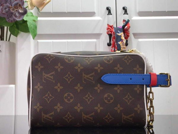 LV M45588 Louis Vuitton X NBA Cloakroom Dopp Kit Monogram Canvas - luxibagsmall