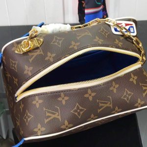 LV M45588 Louis Vuitton X NBA Cloakroom Dopp Kit Monogram Canvas - luxibagsmall