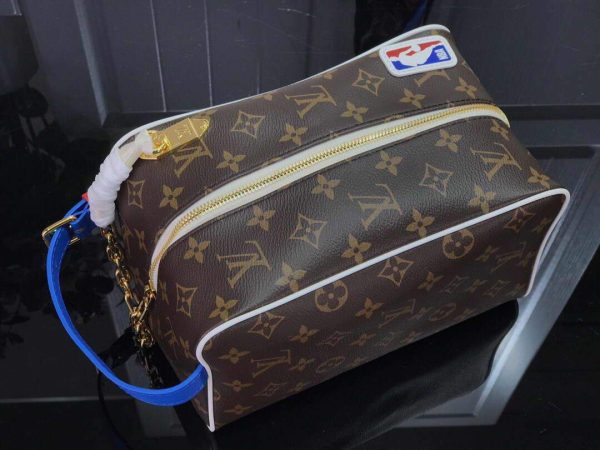 LV M45588 Louis Vuitton X NBA Cloakroom Dopp Kit Monogram Canvas - luxibagsmall