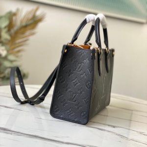 LV M45653 Louis Vuitton Onthego Pm Tote M45660 Bag Black - luxibagsmall