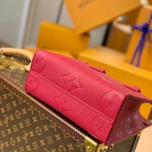 LV M45660 Louis Vuitton Onthego Pm Tote M45653 Bag Red - luxibagsmall