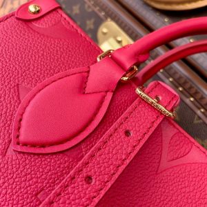 LV M45660 Louis Vuitton Onthego Pm Tote M45653 Bag Red - luxibagsmall