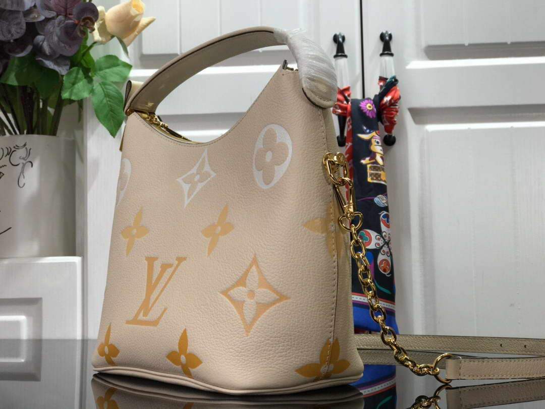 LV M45698 Louis Vuitton Marshmallow Bag M45697 Cream - luxibagsmall