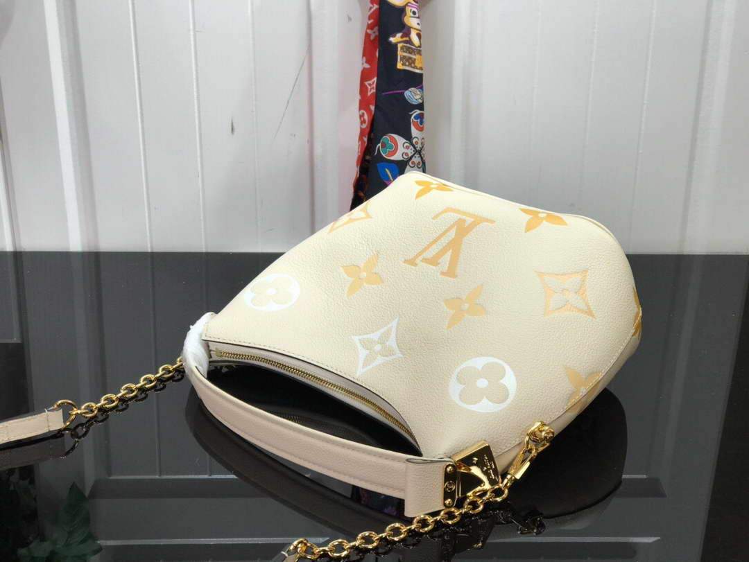 LV M45698 Louis Vuitton Marshmallow Bag M45697 Cream - luxibagsmall