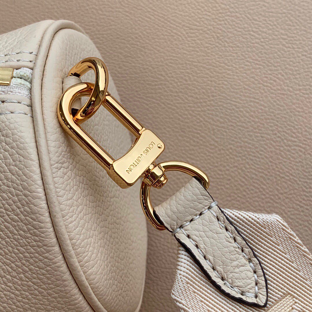 LV M45708 Louis Vuitton Papillon BB Bag Cream Saffron - luxibagsmall