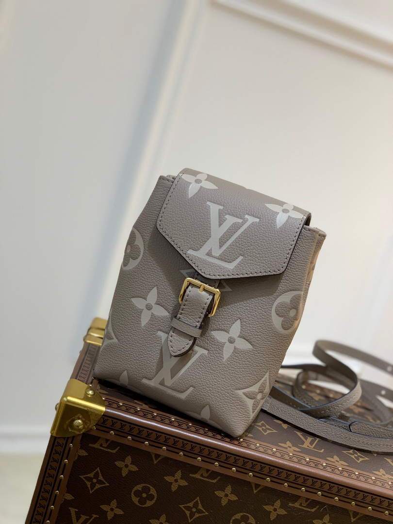 LV M45764 Louis Vuitton Tiny Backpack M80738 Gray - luxibagsmall