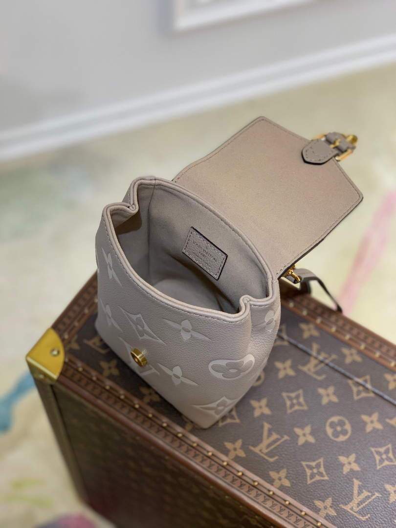 LV M45764 Louis Vuitton Tiny Backpack M80738 Gray - luxibagsmall