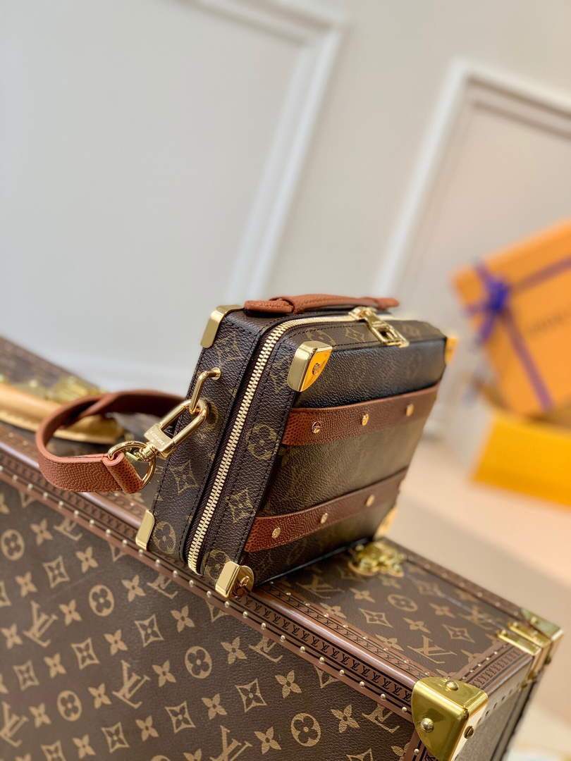 LV M45785 Louis Vuitton LVxNBA Handle Trunk Monogram - luxibagsmall