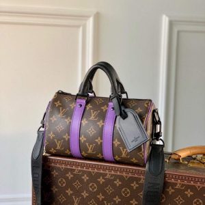 xubag.ru-lv-m46249-louis-vuitton-keepall-bandouliere-25-bag-purple-002