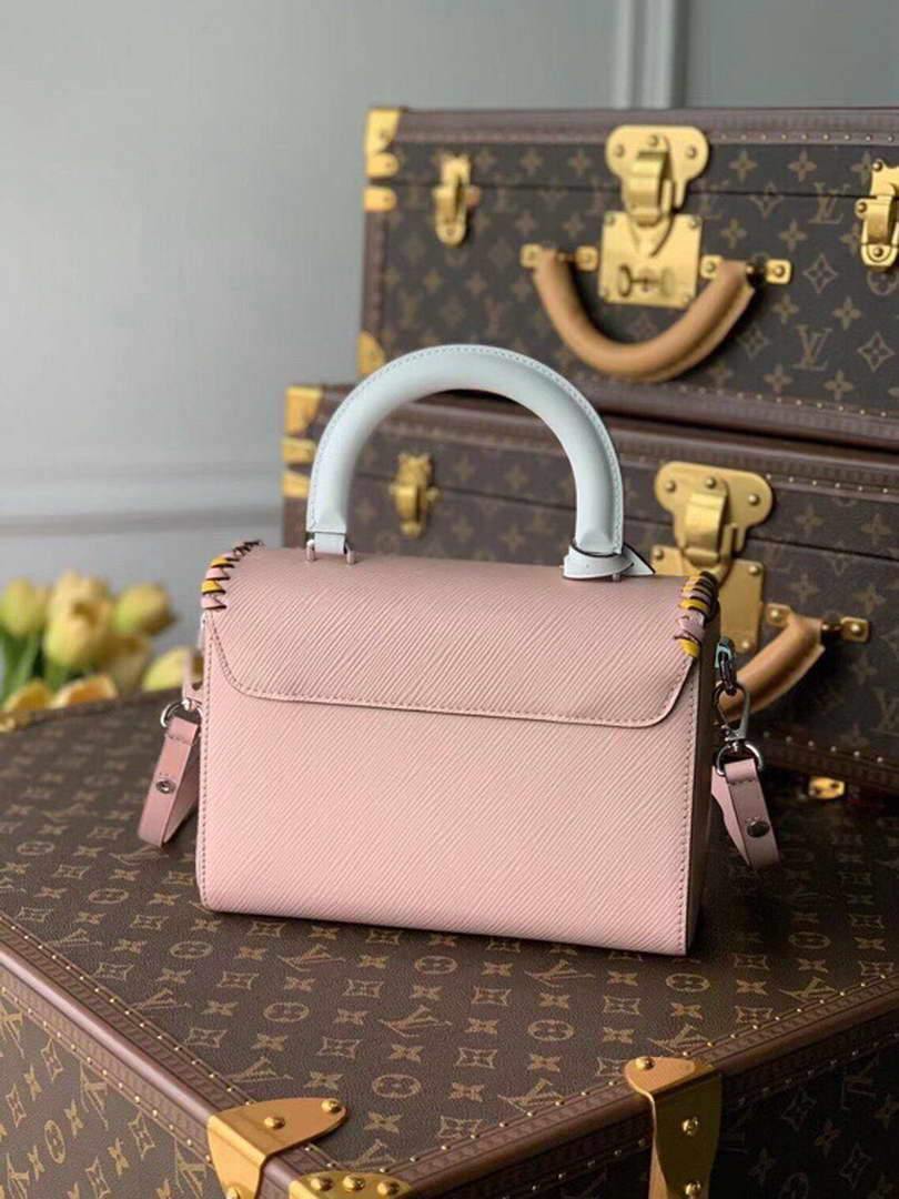 LV M50283 Louis Vuitton Twist MM Bag Pink - Voguebags