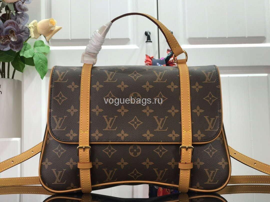 LV M51158 Louis Vuitton Marelle Satchel Bag 3way Backpack Monogram Bag - Voguebags